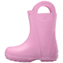 2020 New Fashion Keep Warm Natural Rubber Rain Boots for Kids